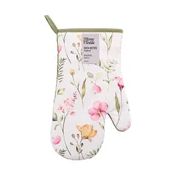 Рукавичка Ardesto Spring flowers 18х30см, 100% поліестер, білий (ART05FL)
