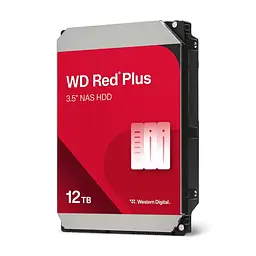 WD Жорсткий диск WD 12TB 3.5" 7200 512MB SATA Red Plus NAS - мініатюра 2