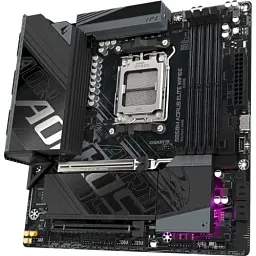 Материнська плата AM5 Gigabyte B850M AORUS ELITE WIFI6E, B850, 4xDDR5, Int.Video (CPU), 4xSATA3, 2xM.2, 1xPCI-E 5.0 x16, 1xPCI-E 3.0 x16, Realtek 7.1, Realtek 2.5GbE, WiFi 6E, Bluetooth 5.3, 10xUSB 3.2 / 8xUSB 2.0, HDMI/DP, MicroATX - мініатюра 3