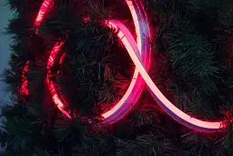 Неонова світлодіодна гірлянда-трубка Devilon SMD2835 LED 5 м червона (950064) - мініатюра 4