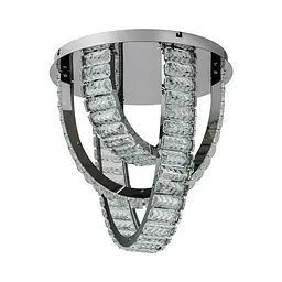 Люстра LED Levistella 790L1049 (400), 50W, три режими світла, скло, сучасний стиль для вітальні