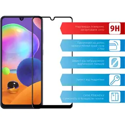 Скло захисне ACCLAB Full Glue Samsung A31 (1283126508578) - мініатюра 2