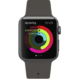 Ремінець Uwatch Silicone Strap for Apple Watch 42/44 mm Cocoa - мініатюра 3