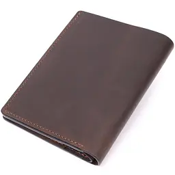 Шкіряний чоловічий гаманець GRANDE PELLE 12х14,5х1 см acs0026940 - мініатюра 2