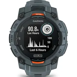 Смарт-годинник Garmin Instinct 3 45mm Solar Twilight with Twilight Band (010-02934-01) - мініатюра 7