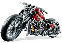 Дитячий конструктор JiSi bricks Мотобайк 3354 (374 деталей) - мініатюра 3
