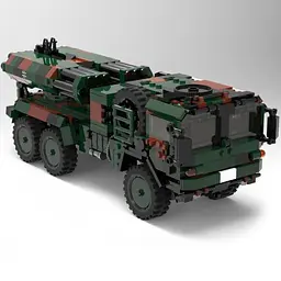 Конструктор Ракетно - артилерійська Система LARS-2, 986 Деталей Xingbao - мініатюра 2