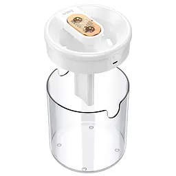 Зволожувач повітря Hoco HX31 Dual spray humidifier with digital display White - мініатюра 5