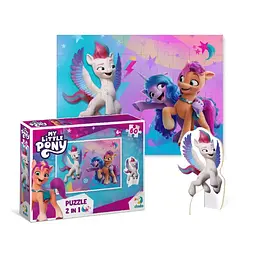 Дитячі Пазли My Little Pony "Пригоди Санні, Ізі та Зіпп" DoDo 200137 60 елементів, з фігуркою - мініатюра 2