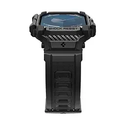 Чохол-ремінець Spigen Rugged Armor Pro для Apple Watch 10 46 mm Matte Black (ACS08604) - мініатюра 2