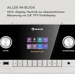 Інтернет-радіо Auna Connect 150 MKII DAB+/FM/Spotify/BT (10037494) - мініатюра 6