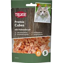 Ласощі для котів Trixie PREMIO Chicken Cubes курка 50 г - мініатюра 2