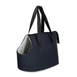 Сумка-переноска для собак Природа Bag, темно-синя, 40×28×20 см