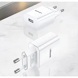 Мережевий зарядний пристрій Usams T18 10W White (US-CC075) [47557] - мініатюра 7
