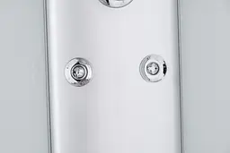 Душовий бокс з гідромасажем Mixxus Strong SBH02-90x90x215-FB Satin низький піддон MI6890, Хром матовый, матовий, хром матовий - мініатюра 5