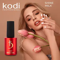 Базове покриття для гель-лаку Kodi Lint Base Gel Shine Milk 7 мл - мініатюра 2