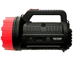 Туристичний ліхтар XPRO акумуляторний 5W з USB, чорний (XPRO-8395_681) - мініатюра 3