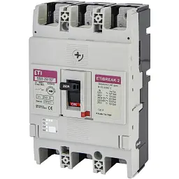 Автоматичний вимикач ETI EB2S 250/3SF 250A 3p (25 kA) (4671839)