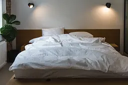 Комплект постільної білизни Ecotton Євро 210х220 см готельний із Страйп-сатину білий полоска 1х1 см (25143) (20896) - мініатюра 6