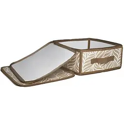Короб складаний Handy Home Nature на блискавці 30x28x15 см бежевий (ESH22M) - мініатюра 2