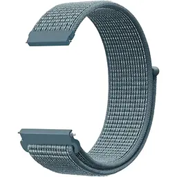 Ремінець DK CDK для Xiaomi Haylou LS10 (RT2) 22mm Nylon Sport Loop (012416) (celestial teal)