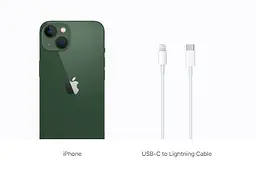 Смартфон Apple iPhone 13 256Gb Green [MNGE3] [66157] - мініатюра 5