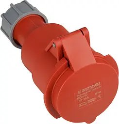 Розетка переносна P5 16А IP44 3P+N+PE UCombi АСКО-УКРЕМ (A0080010129) - мініатюра 3