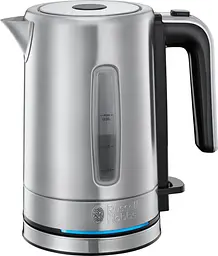 Електрочайник Russell HobbsCompact Home 0.8 л метал сріблясто-чорний teh0026176 - мініатюра 2