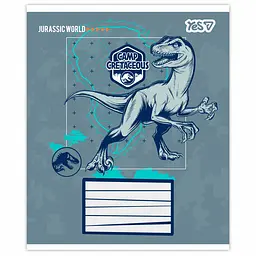 Набір зошитів Yes Jurassic World Camp cretaceous 18 аркушів у лінію 25 шт. (768815) - мініатюра 3