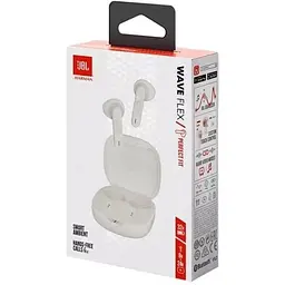 Навушники JBL Wave Flex Bluetooth білі (JBLWFLEXWHT) - мініатюра 6