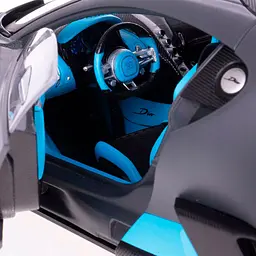Автомодель Bburago Bugatti Divo темно-сірий (18-11045DG) - мініатюра 5