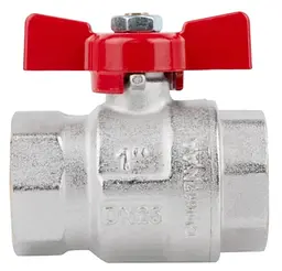 Кран кульовий Icma 1" прямий №349 (87349AF11) - мініатюра 3