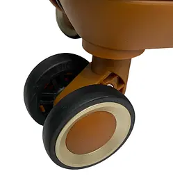 Валіза Madisson Snowball 63703 колір коричневий розмір маленький S - мініатюра 2