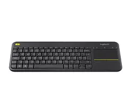 Бездротова сенсорна клавіатура з тачпадом Logitech Touch K400 Plus / USB 2.4 ГГц / 10 метрів / Чорний (920-007145) - мініатюра 2