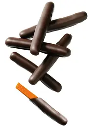 Цукерки Chocinis Скоринки апельсину в молочному шоколаді, 200 г - мініатюра 2