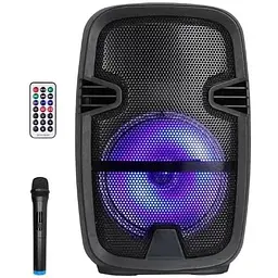 Портативна колонка RGB ND-6008 акустична акумуляторна колонка Bluetooth 3.0 10 Вт - мініатюра 2