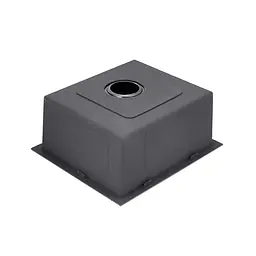 Кухонна мийка Kroner KRP Schwarze - 5050HM PVD (3,0/1,0 мм) CV022793, Чорний - мініатюра 5