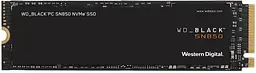 WD SSD накопичувач M.2 1TB PCIe 4.0 Black SN850X