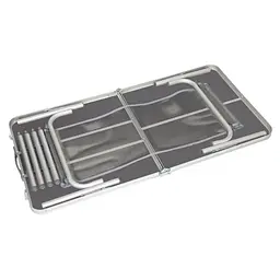 Складний стіл Bo-Camp Case Model 120x60 cm Grey (1404416) - мініатюра 2
