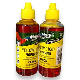 Чорнило Magic Parrot Premium для Canon Yellow 100 мл (45587799) - мініатюра 2