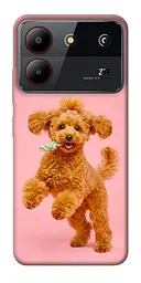 TPU чохол Demsky Happy poodle для ZTE Blade A54 4G