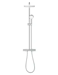 Душова система з термостатом Grohe Tempesta Cosmopolitan 250 Cube 30412 - мініатюра 2