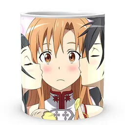 Кухоль GeekLand Sword Art Online Майстра меча онлайн Асуна Кіріто Юї SAO 02.19 330 мл білий - мініатюра 2