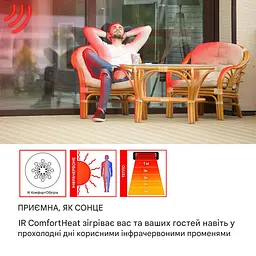 Інфрачервоний стельовий обігрівач Blumfeldt Heizsporn до 40 м² (10029717) - мініатюра 5