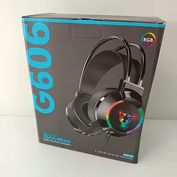 Навушники ігрові G606 USB з мікрофоном/регулюванням гучності та RGB підсвічуванням - мініатюра 8