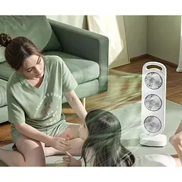 Вентилятор Epik Three Head Fan Black [137277] - мініатюра 3