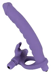 Анальний вібратор You2Toys Orion Los Analos Double Delight 16 см фіолетовий - мініатюра 3