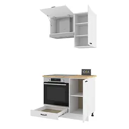 Комплект кухоннний Idea Н-22 100 см Білий - мініатюра 2