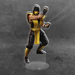 Акрилова колекційна фігурка Мортал комбат Mortal Kombat Скорпион 1 15 см - мініатюра 2