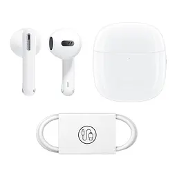 Бездротові навушники Baseus WX5 CN Bowie True Wireless Earphones, BT5.3, 40mAh, 400mAh, ENC, 6.5h, white - мініатюра 5